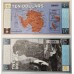 ANTARCTICA 2001 . ONE 1 - ONE HUNDRED 100 DOLLARS BANKNOTES . SPECIMEN